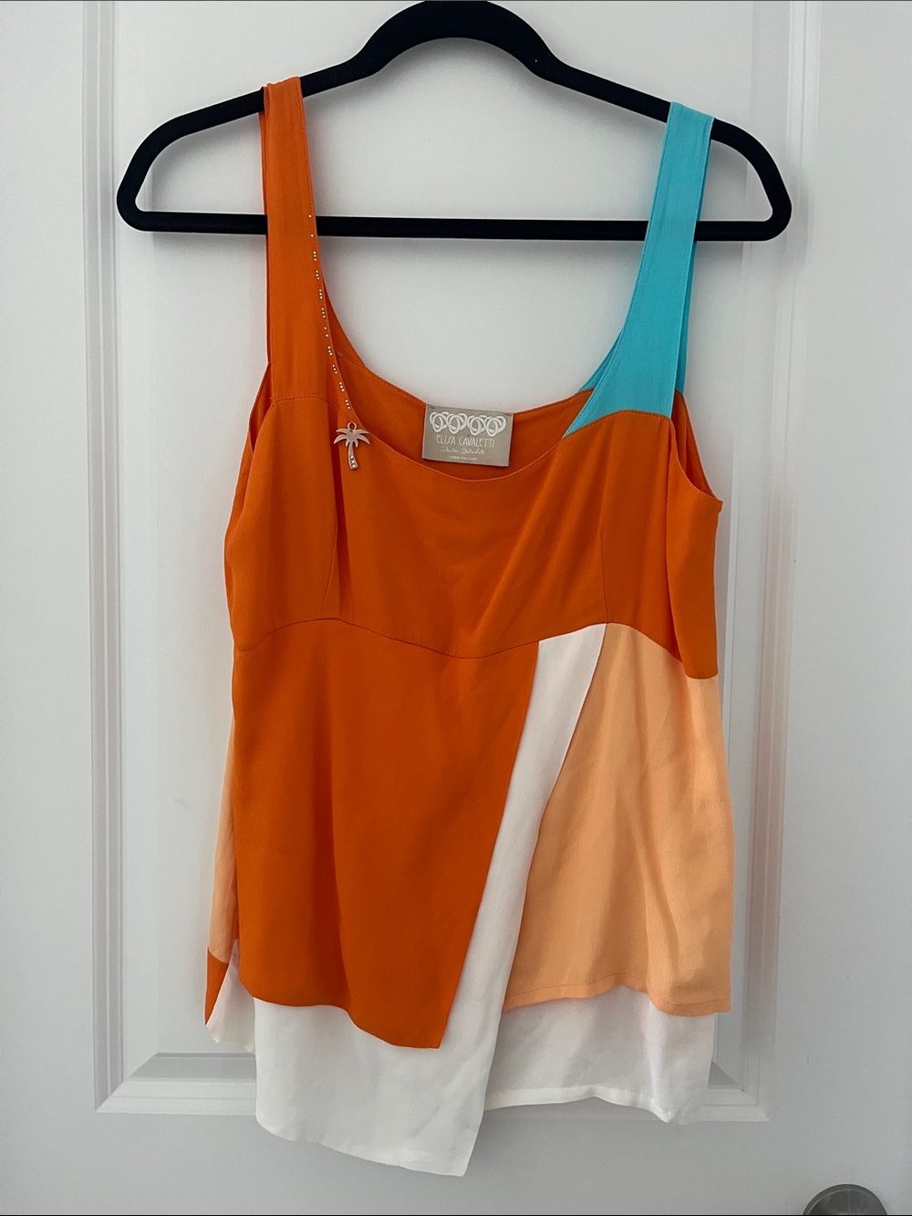 ELISA CAVALETTI Tank Lava Marea Tropical Vacation UK12